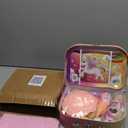 Auney Tea Party Set Toys for Girls, Tin Unicorn Tea Set Pretend Play Girls Toys Gifts for Age 3-6, Kids Toys Gifts for Toddlers Including Carrying Case (New Unicorn)