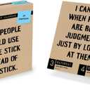 TF Publishing 2026 Anti Affirmations/Daily Sarcasm Daily Desktop Calendar - Home & Office Organization - Small Desk Calendar 2026 w/Full-Color Tear-Off Pages & Standing Cardboard Easel - 5.25x5.25in