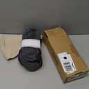 Ozaiic Pilates Socks for Women Non Slip Grip, Yoga Socks with Grippers for Barre, Hospital, Ballet, Dance, Barefoot Workout (One Size, 4 Pairs - Navy/D.gray/ D.green/D.purple)