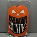 Mud Pie Paper Dangling Hanger, Pumpkin, 15.5" x 39"