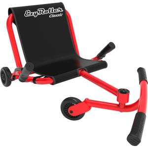 EzyRoller Classic Ride On Scooter for Kids Ages 4+ (Lime Green)