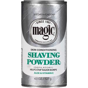 Magic Skin Conditioning Shaving Powder 4.5 oz (Pack of 4)