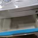 Medical Rolling Storage Crash Cart with Wheels - Adjustable IV Pole, Silent Casters, Needle Disposal Holder, Trash Bin, O2 Holder - Nursing Emergency Cart for Clinic, Hospital, Salon, Lab (24.619.137.1 inches, White&blue)