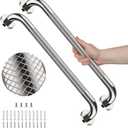 Anti Slip Shower Grab Bar 32 Inch,Chrome Stainless Steel Bath Grab Bar