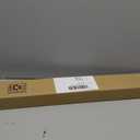 DEZ FURNISHINGS Cordless 1" Mini Blind with Flexible Slats, 29" W x 48" H, Pearl White