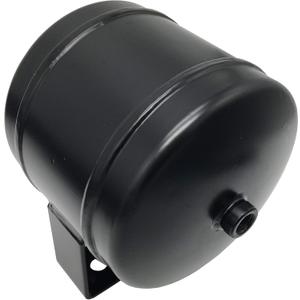 0.5 Gallon Air Tank Air Reservoir Tank with 1/4 Inches NPT Ports, Black
