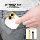 3 x for iPhone 16 Plus Case Clear,Thin Soft Protective CoverShockproof Military-Grade Protection Anti-Scratch Gold