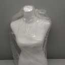 FDW Manikin 60”-67”Height Adjustable Female Dress Model Display Torso Body Tripod Stand Clothing Forms (Beige, 60-67 Inches)