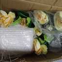 2 Pack Artificial Camellia Tree with White Pot, 38" Faux Potted Plants for Indoor Outdoor Decor, Tall Silk Greenery Plant for Home Offce Living Room Balcony, Yellow