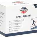 1000ct Soft Trading Card Sleeves - Clear Penny Sleeves, Toploaders for Trading Cards, Card Protector Sleeves for Standard Cards, Baseball Cards, Sports Cards, Game Cards, MTG, Football Cards