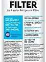 SAMSUNG Genuine Filter for Refrigerator Water and Ice, Carbon Block Filtration, Reduces 99% of Harmful Contaminants for Clean, Clear Drinking Water, 6-Month Life, HAF-QIN/EXP, 1 Pack