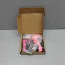 Hi-Spec Electric Screwdriver 27pc 3.6V Pink USB Small Power Screwdriver Set. Cordless & Rechargeable with Driver Bit Set