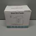 Bird Feeder with Camera Solar Powered, Bird Feeders for Outdoors with DIY Add-ons - Honey Jar & Fruit Fork & Squirrel Proof Net & 32GB SD Card, AI Identify Birds, Ideal Present for Birdlover