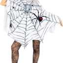 Morph Spider Costume For Women Poncho, Halloween Poncho For Womens, Halloween Costumes For Women Adult Spiders