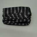 Kevin Textile Black Square Pillow Covers 24 x 24 Decorative Linen Boho Woven Texture Pillow Covers Cushion Cover for Sofa Couch Living Room Bedroom Home Decor