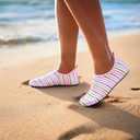 Metog Men Women Water Shoes Quick-Dry Aqua Socks Barefoot Slip-on for Beach Swim Sport Surf Yoga Exercise