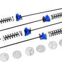 WEN Handyman Q-W0003 Washer Suspension, 4 Pack (OEM part number W10189077 & W10820048)
