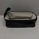 Ipetboom Blow Dryer Bag Hair Straightener Storage Pouch Travel Organizer Wall Mountable Aesthetically Crafted (Black)