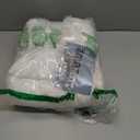EMME Muslin Duvet Cover Queen Size Cream White, 100% Cotton Linen Like Comforter Cover Soft Breathable Lightweight Gauze Duvet Cover with 2 Pillowcases, 90"x90"