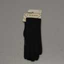 isotoner Women's Spandex Cold Weather Stretch Gloves With Warm Fleece Lining (Black) One Size