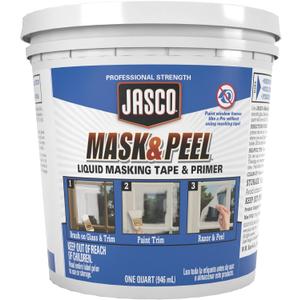 JASCO Liquid Mask & Peel, Liquid Masking Tape, 1 Quart