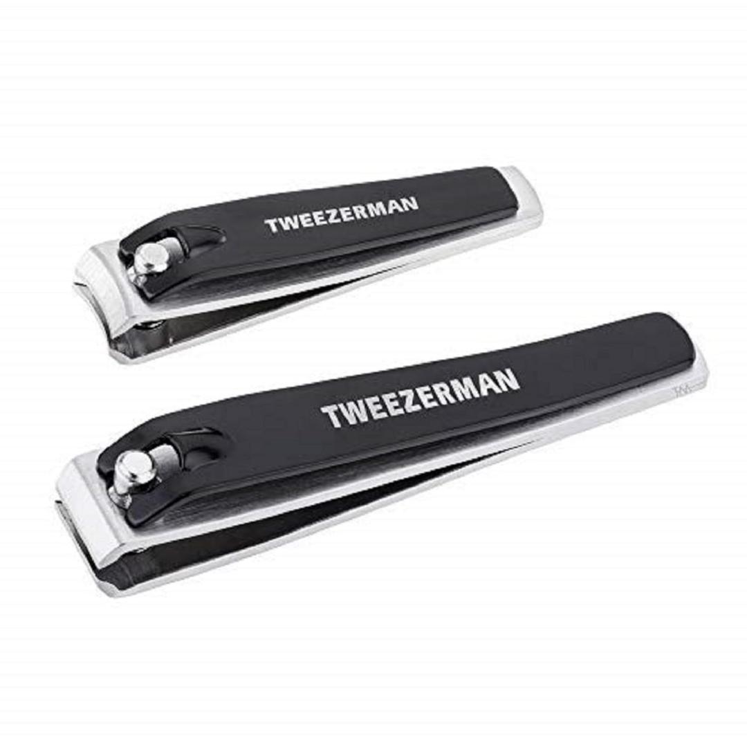 Tweezerman Stainless Steel Combo Set with Fingernail and Toenail Clippers