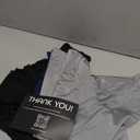 Real Essentials 3 Pack: Mens Big & Tall Tech Stretch Long-Sleeve & Short-Sleeve Dry-Fit T-Shirt (3XT-5XT)
