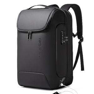 BANGE Men's Anti-Theft Backpack,Waterproof Fashion Travel Backpacks, High Tech Backpack with USB3.0 Charging Port,Business Laptop Backpack Fits 17.3 Inch Notebook