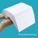 (3-Pack) 11" x 17" Blank Print Paper, 135Sheets/270Pages Blank Loose-Leaf Paper, Ledger Size Printing in Office, 100gsm Blank Paper