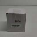 Jetec 8 Pieces Christmas Ornaments Glitter Christmas Tree Hanging Decoration Decorative Artificial Pine Cones Flowers Hanging Ornaments for Winter Wreath Holiday Decor(Gold)