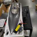25inch UDI022 Large Remote Control Boat for Adults Experts 14y+ Alloy Tail Kits RC Brushless Watercraft 50km/h 31mph 3S/4S Battery & LED 4WD Full-Functions RC Sail