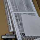 Brochure Display Stand, Floor-Standing Magazine Rack with 4 Pockets, Information Rack With casters Easy to Move for Trade Show Exhibitions Office Retail Store 44.1" H