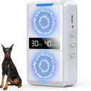 Anti Barking Device for Dogs, Ultrasonic Dog Bark Deterrent Devices, Type-C Rechargeable Behavior Corrector with Adjustable 30 FT Range & Frequency Dog Bark Box for Indoor & Outdoor Use