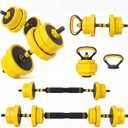 Garvee Adjustable Dumbbell Set, 45/65/85Lbs Free Weight Set with Connector