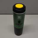 Portable Electric Espresso Machine, Car Coffee Maker for Travel Camping, Battery Powered Coffee Brewer Compatible with Ground Coffee & NS Capsules, Green