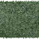 VEVOR Artificial Ivy Privacy Fence Screen, 59 x 158 in Faux Ivy Vine Leaf Hedges Fence, Greenery Privacy Fence with Mesh Cloth Backing, Green Wall Decoration for Outdoor Garden, Yard, Balcony