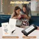 Gifts for Mom, 25''Wind Chimes Black, Mother Birthday Gifts for Mom from Daughter Son, Mother's Day, Thanksgiving, for MomsMoms Gift Ideas for Birthday Decorations