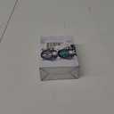 Peakeep Loud Alarm Clock for Heavy Sleepers Adults, Metal 4.5 Inches Twin Bell Battery Operated Analog Alarm Clocks for Bedrooms Decoration (Jewel Blue)