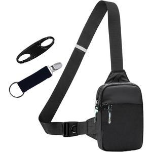 Mini Sling Bag for Men Crossbody,Small Chest Bag Casual Trendy Waterproof Lightweight Phone Crossover Daypack