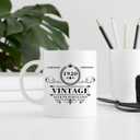 aiyaya 1920 Birthday Gifts for Women Men - 1920 Vintage 11 oz Coffee Mug - Great 1920 Birthday Gifts for Grandpa Grandma Dad Mom Friend Sister Brother Coworker