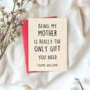 4 x Funny Birthday Card for Mom & Grandma, Sweet Mother's Day Card Gift Idea (ACH-027)