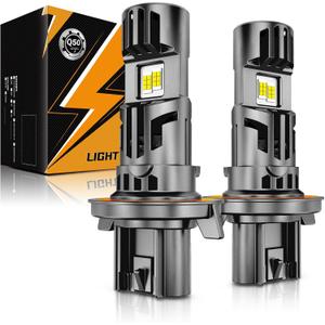 Auxbeam H 13 Powersports Light, 36000LM 900% Brighter 9008 Light For Off-Road Use