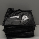 Small Black pouch with small folded tarp inside, 10 pack