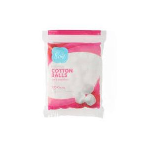 Simply Soft Premium Cotton Balls, 100% Clean, Pure, Natural Cotton Balls, 600 Count 