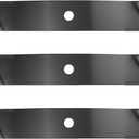 q&p 3pack Lawn Mower Blades for M128485 M131958 M144196 M163983 M168223 TCU15881 690-120-0095 302-832
