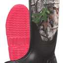 HISEA Women's Rain Boots, Knee High Rubber Boots Waterproof Insulated Neoprene Mud Boots, Anti-Slip Outdoor Work Boots for Hunting Gardening Farming Yard Working (7, Camo)