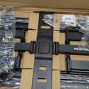 monTEK Ultra Slim TV Wall Mount for 43-90 Inch TVs | 1.1" Thin Low Profile Full Motion Bracket | Dual Swivel Articulating Arms with Tilt | Max VESA 600x400mm | Holds 132lbs | Fits 16"/18" Studs