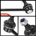 A-Premium 2Pcs Front Sway Bar Links Stabilizer Bar Links, Compatible with Hyundai & Kia - 2012-2021 - Elantra (Coupe/GT), Accent, Tucson, Veloster, Soul (EV), Forte (Koup), Forte5, Sportage, Rio