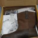 Carhartt Footwear CMP1453 Waterproof Pull On Boot (13 Wide, Bison Brown Oil Tan)