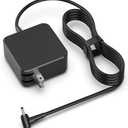 19V 65W Charger for LG Gram Laptop 17 16 15 14 13 Inch - VUOHOEG AC Adapter Power Supply for 17Z990 15Z980 14Z970 13Z990 15Z960 - [3.0mm*1.1mm Tiny Tip] - Compatible with 48W 40W (NOT USB-C)